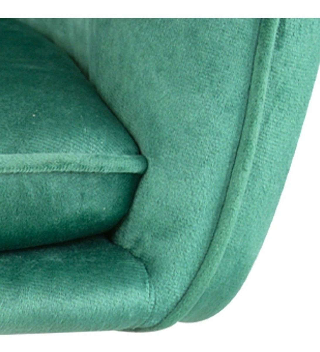 Sillas Altas Tapizadas Banco Terciopelo Velvet Verde Set 4