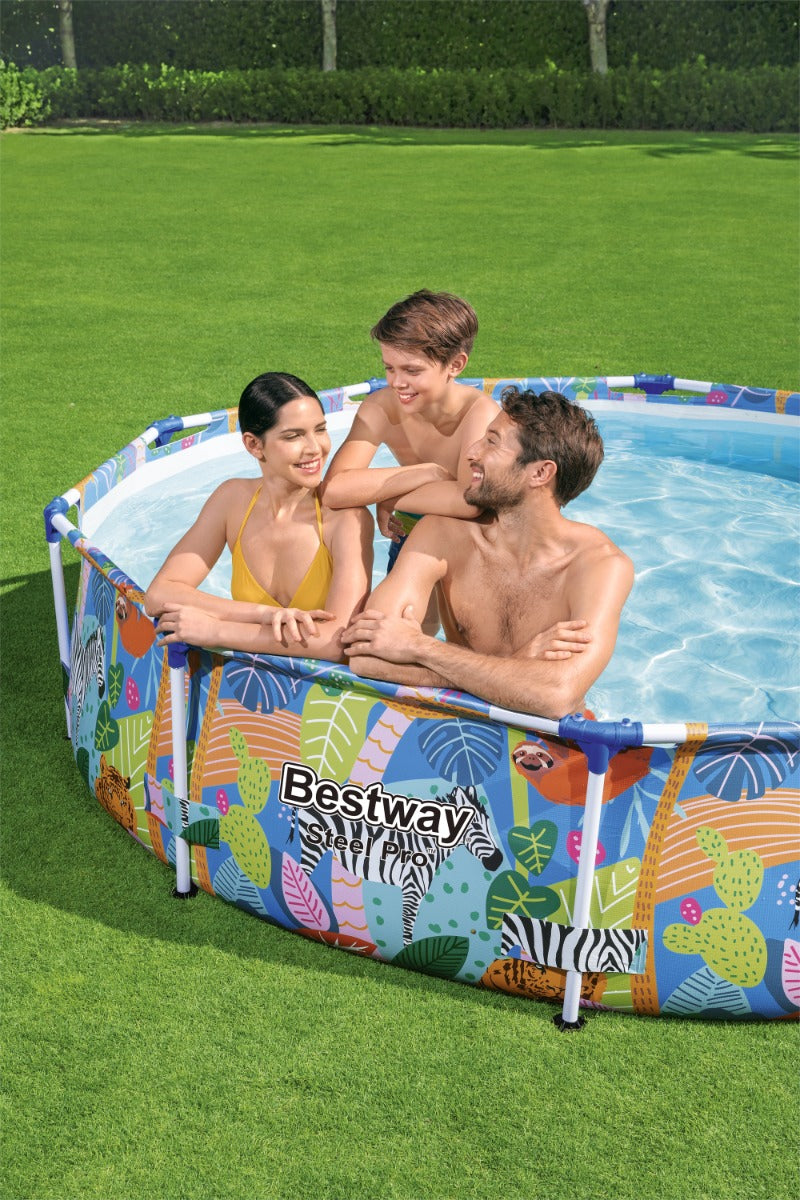 Alberca Bestway Estructural Redonda 4062lt 305x66 Cm Piscina