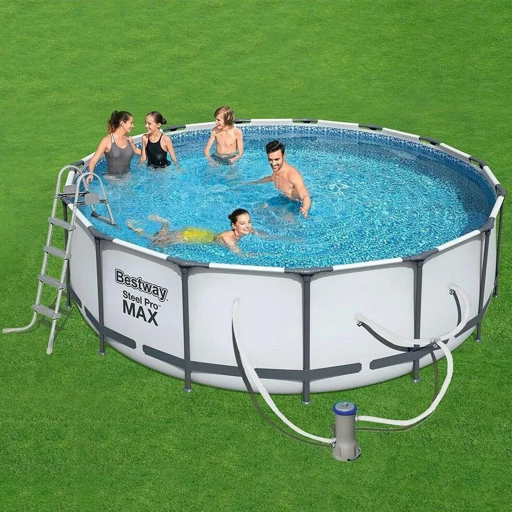 Alberca Bestway Steel Pro Max Piscina Estructural 4.57 M
