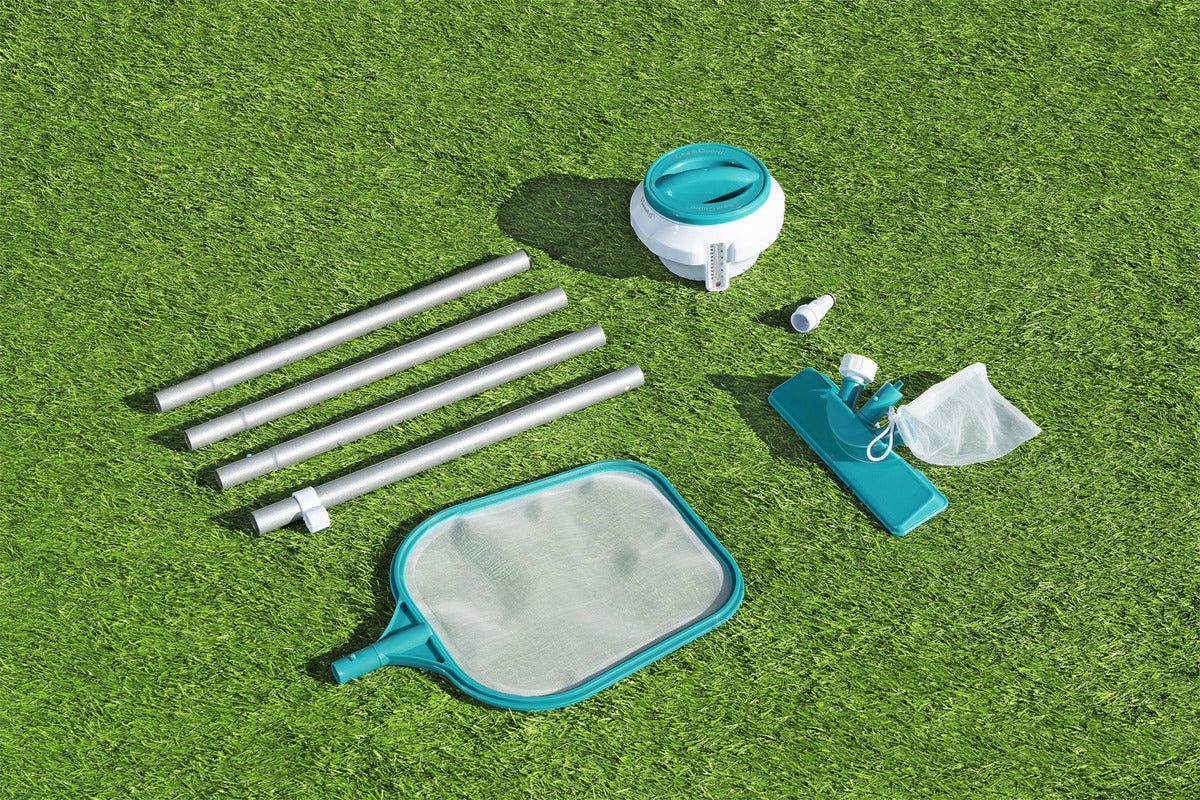 Kit Limpieza Alberca Bestway Piscina Desnatador Aspiración