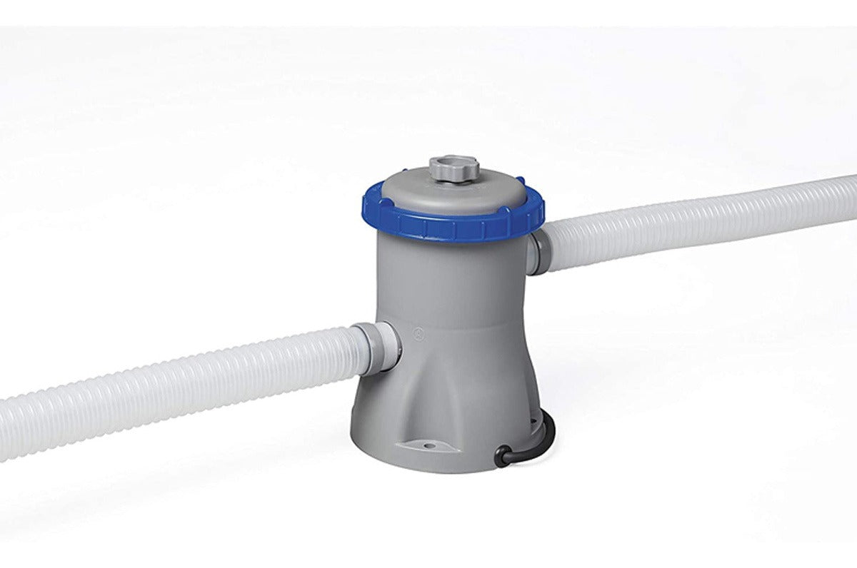 Alberca Circular Estructural 4678 Litros 3m Jardin Bestway Color Gris Piedra Prismática