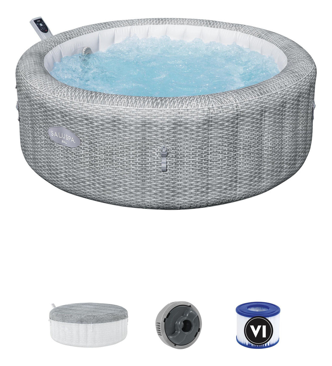 Spa Inflable Para 6 Personas Bestway Tina De Hidromasaje