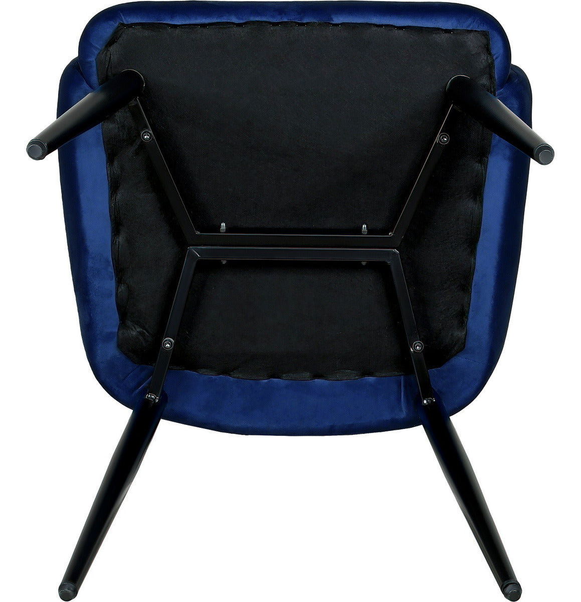 Set 2 Sillas Comedor Sillones Terciopelo Acolchadas Modernas