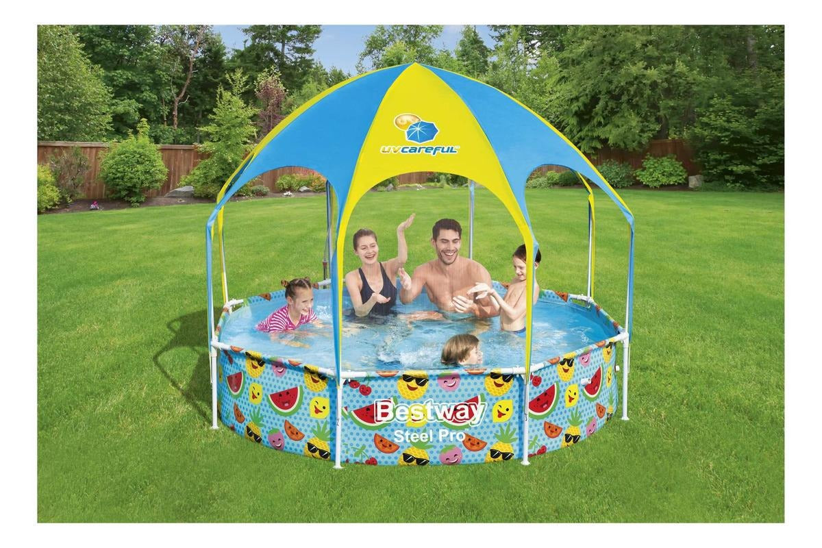 Alberca Estructural Bestway Steel Pro 56432 X 2.44 M De Diámetro