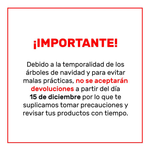 Arbol Navidad Pino Jardimex 170 Cm Follaje Pachon Frondoso