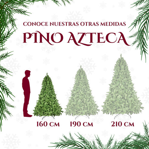 Arbol Navidad Pino Jardimex 170 Cm Follaje Pachon Frondoso