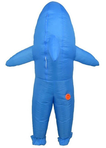 Disfraz Inflable De Tiburón Adulto Haloween Fiestas