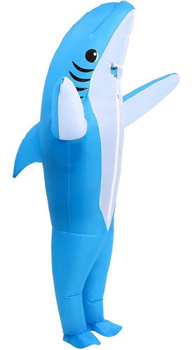 Disfraz Inflable De Tiburón Adulto Haloween Fiestas