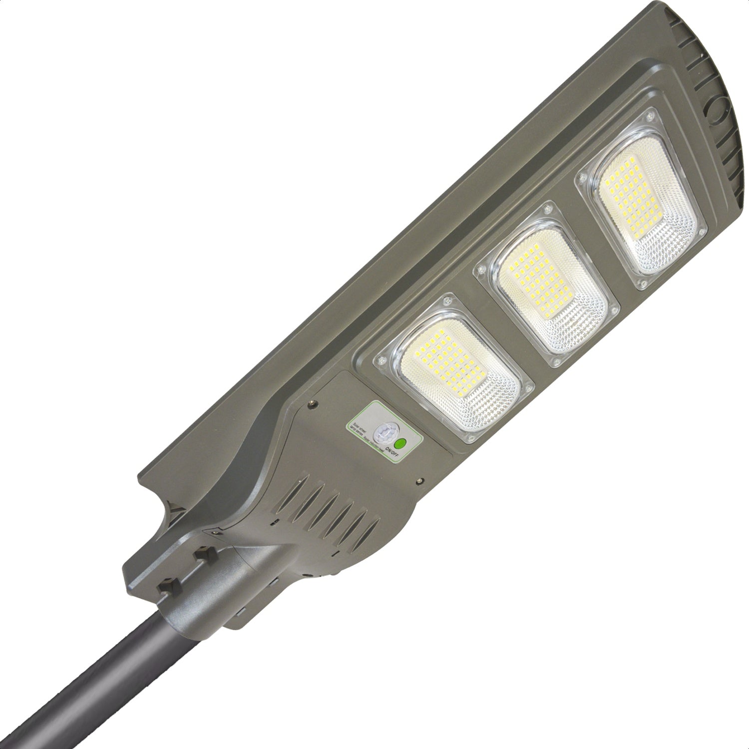 Lampara Luz Solar Exterior Led 90w Luminaria Publico
