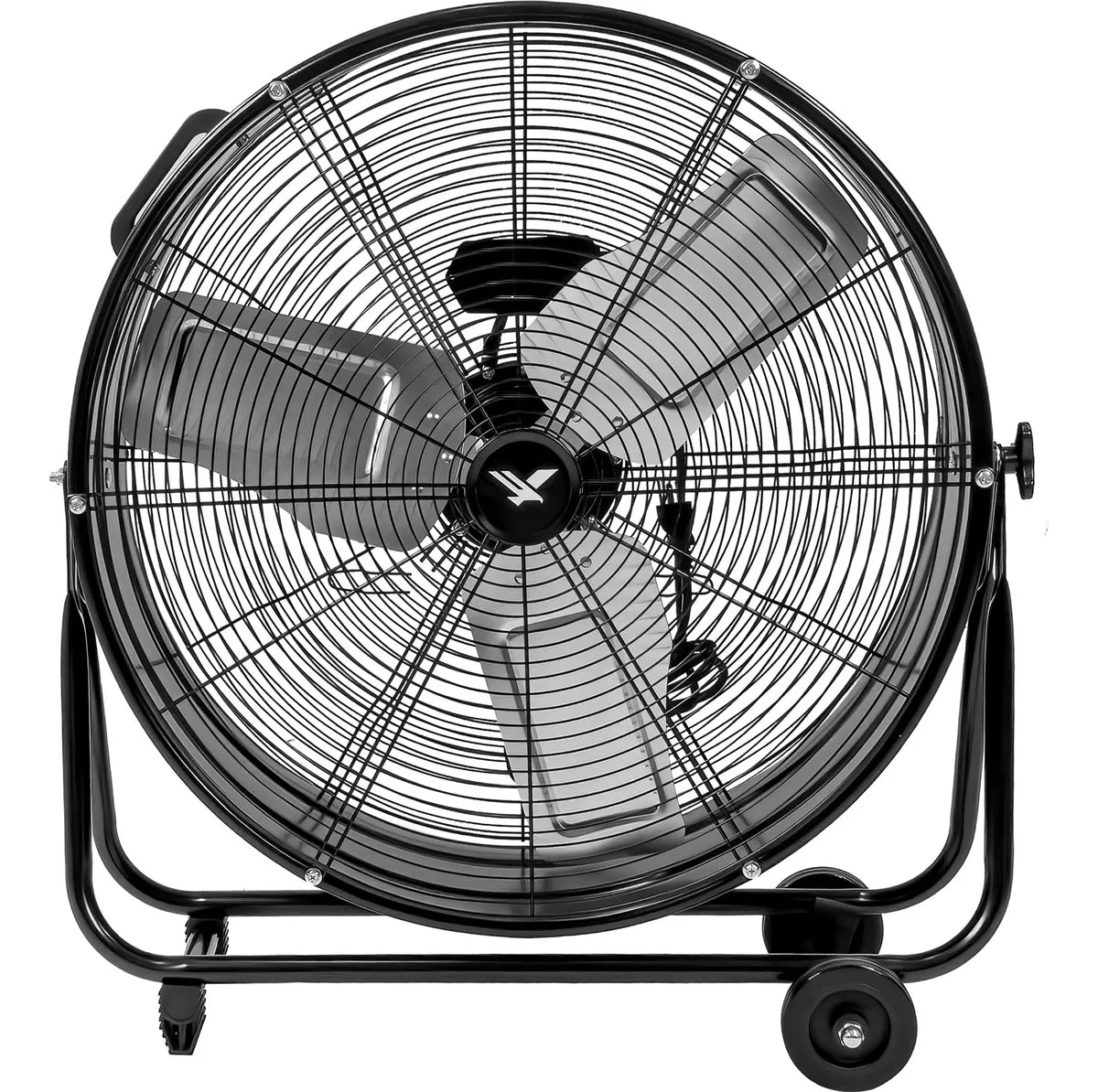 Kit Set 2 Ventiladores Industriales Metalico Piso 180w 30&