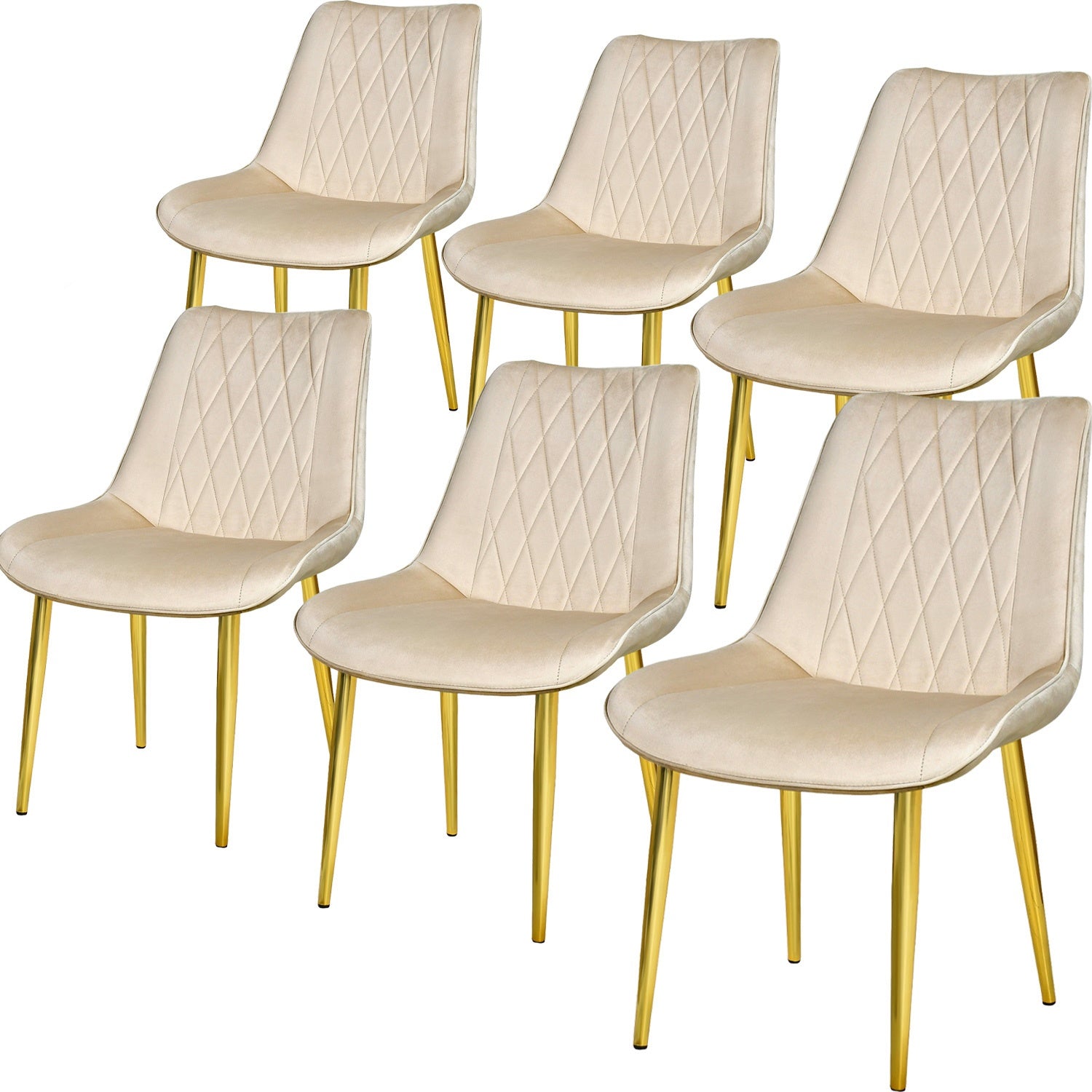 Silla Comedor Tapizadas Terciopelo Elegantes