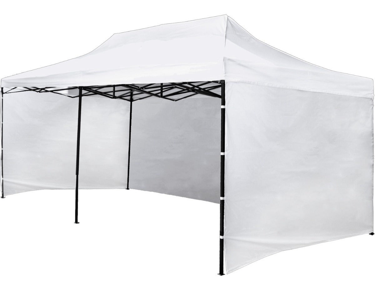 Toldo Carpa 6x3 Metros Paredes Impermeable Contra Rayos Uv blanco