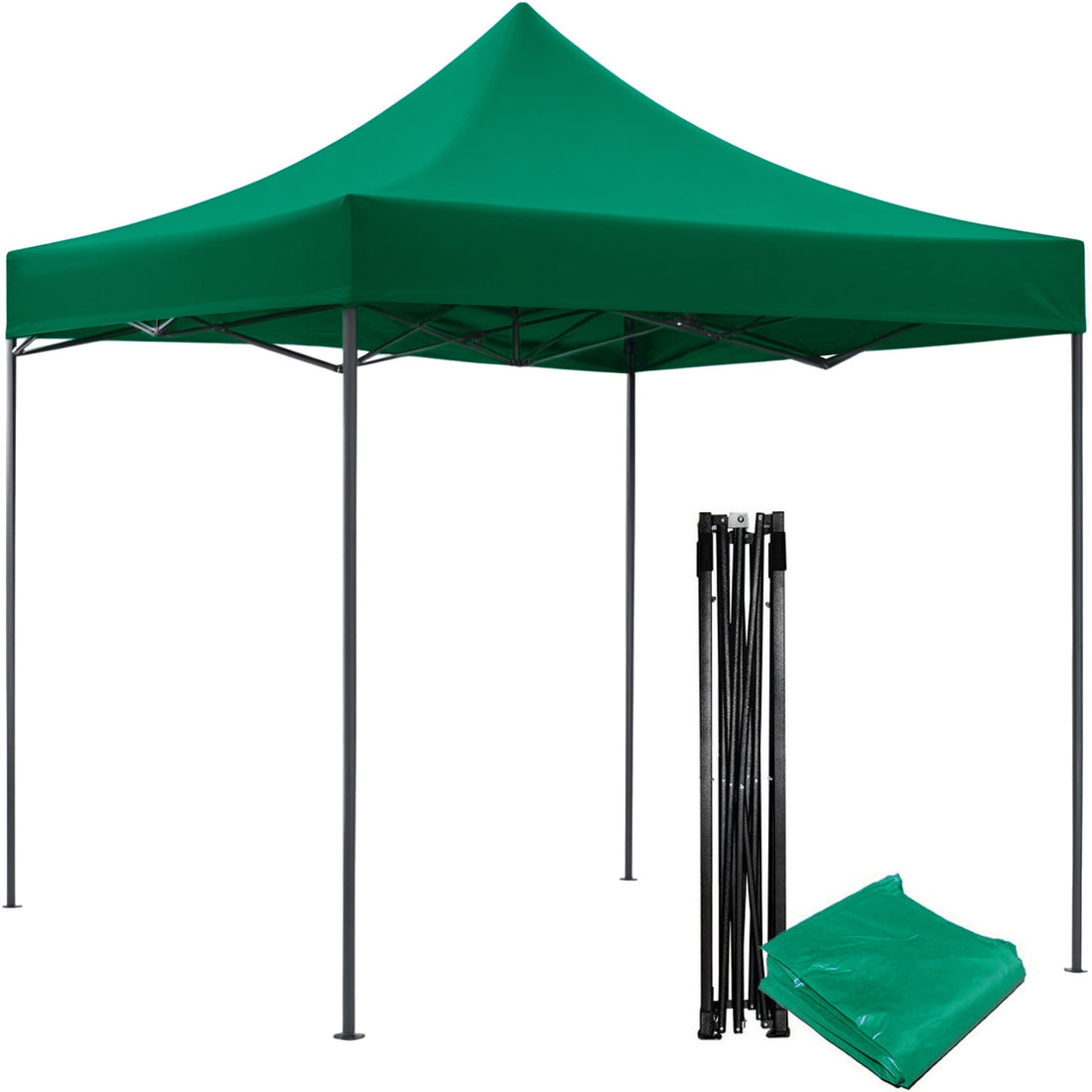 Carpa Toldo 3x3 Reforzado Plegable Impermeable Jardin 3 X 3