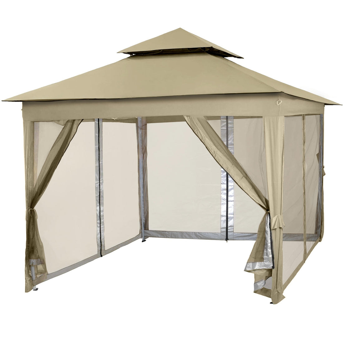 Toldo Carpa Gazebo 3x3 Plegable Mosquitero Exterior