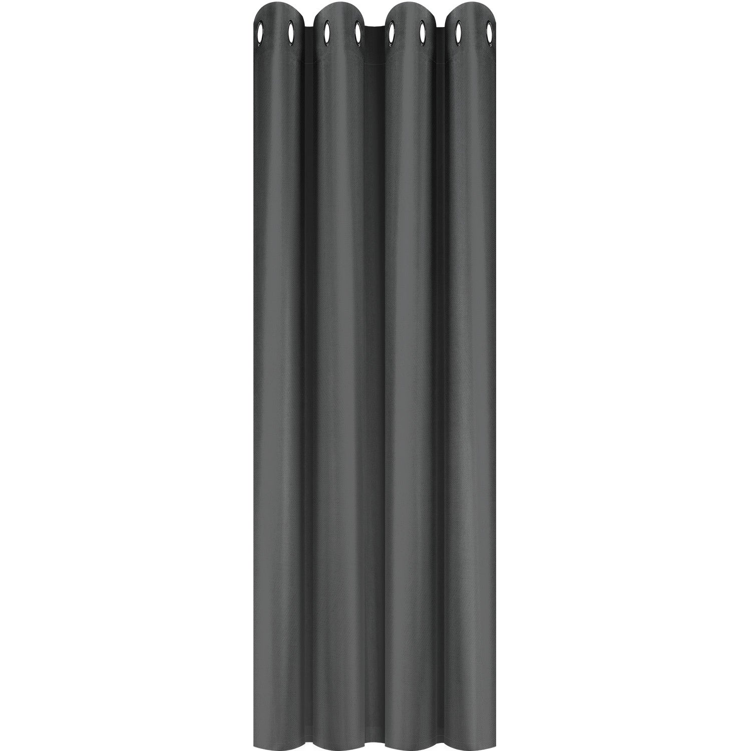 Cortinas Blackout Largas Tejida Hogar 275x216cm 2 Piezas