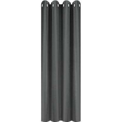 Cortinas Blackout Largas Tejida Hogar 275x216cm 2 Piezas
