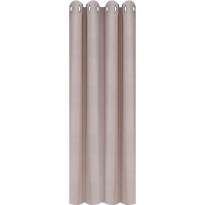 Cortina Blackout Alta Densidad 274 X 213 Cm 2 Piezas Rosa
