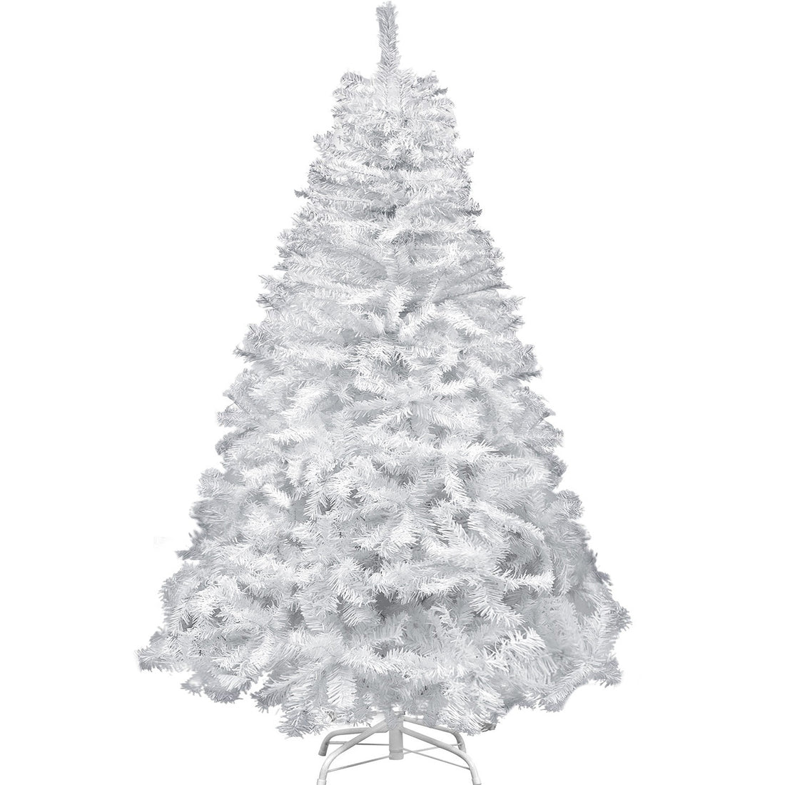 Arbol Navidad Artificial 1.70m Frondoso Blanco Pino Jardimex