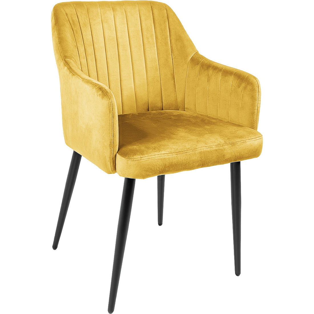 Silla Comedor Sillon Terciopelo Acolchada Moderna