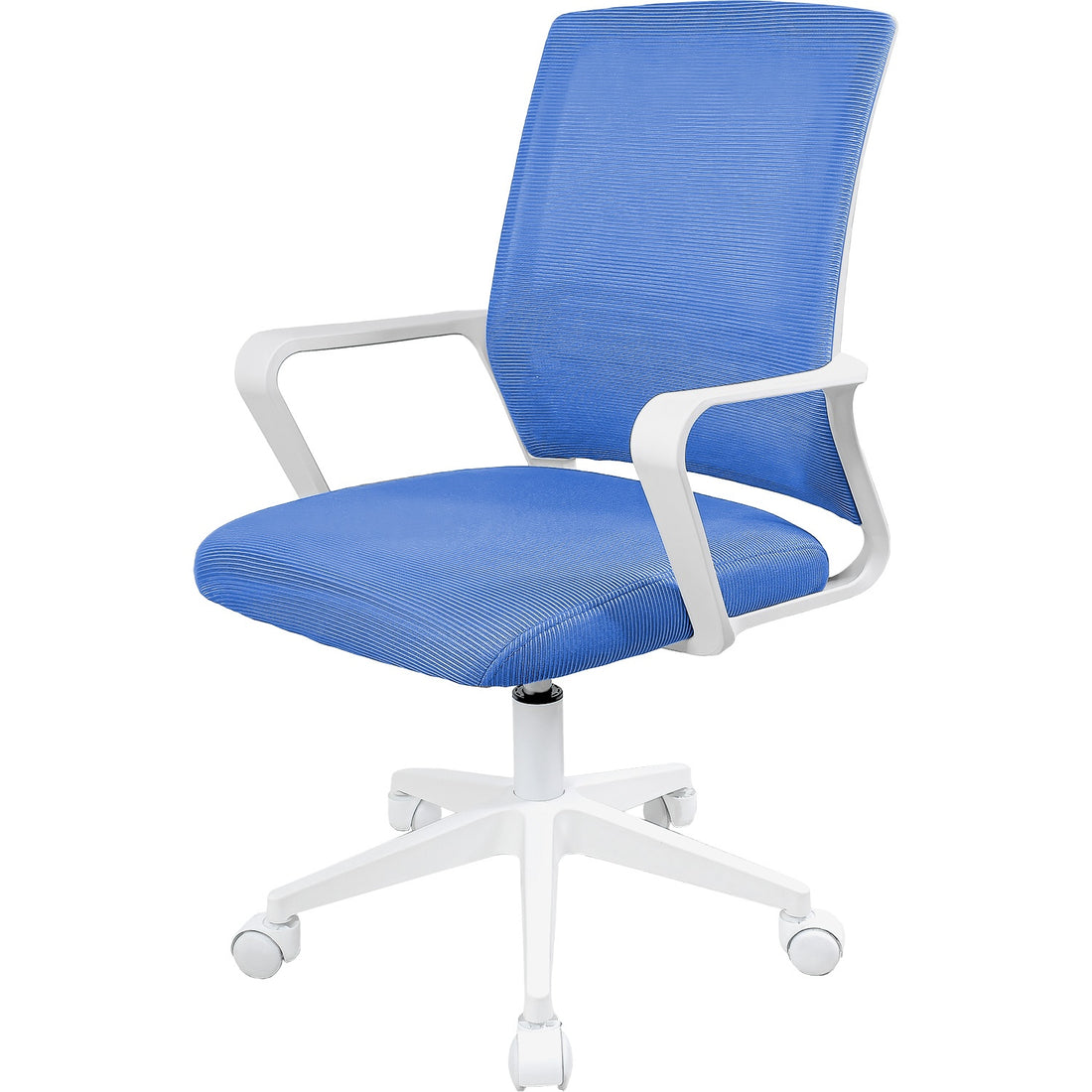 Silla Oficina Ajustable Ergonomica Escritorio Giratoria Azul