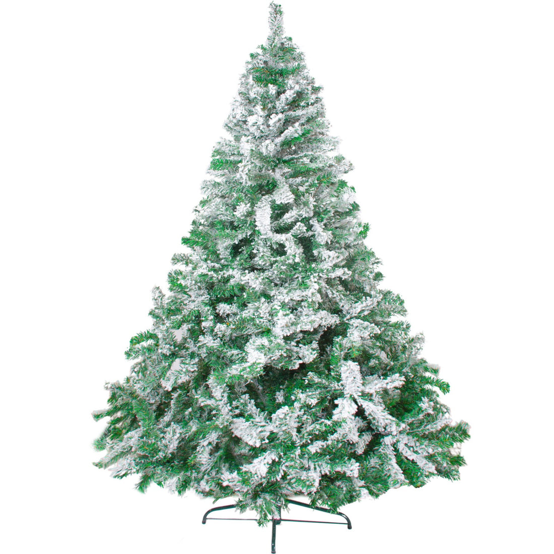 Arbol Navidad Artificial Nevado 2.10m Frondoso Jardimex Pino
