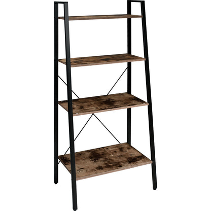 Librero Estante Tipo Escalera Minimalista 4 Niveles