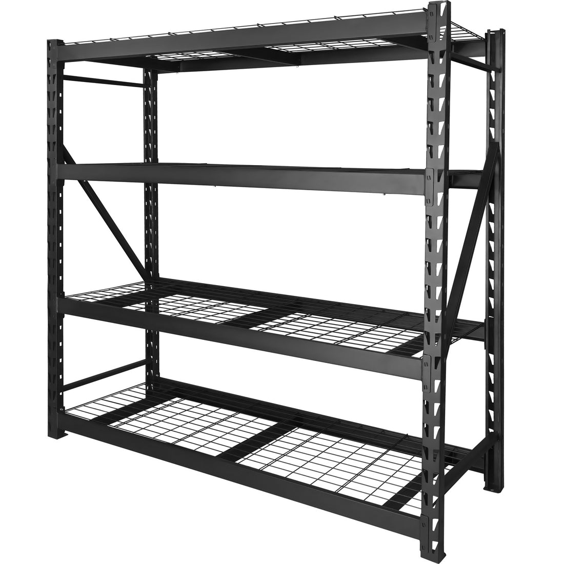 Rack Estante Anaquel Acero Industrial 2.1 Ton 4 Niveles