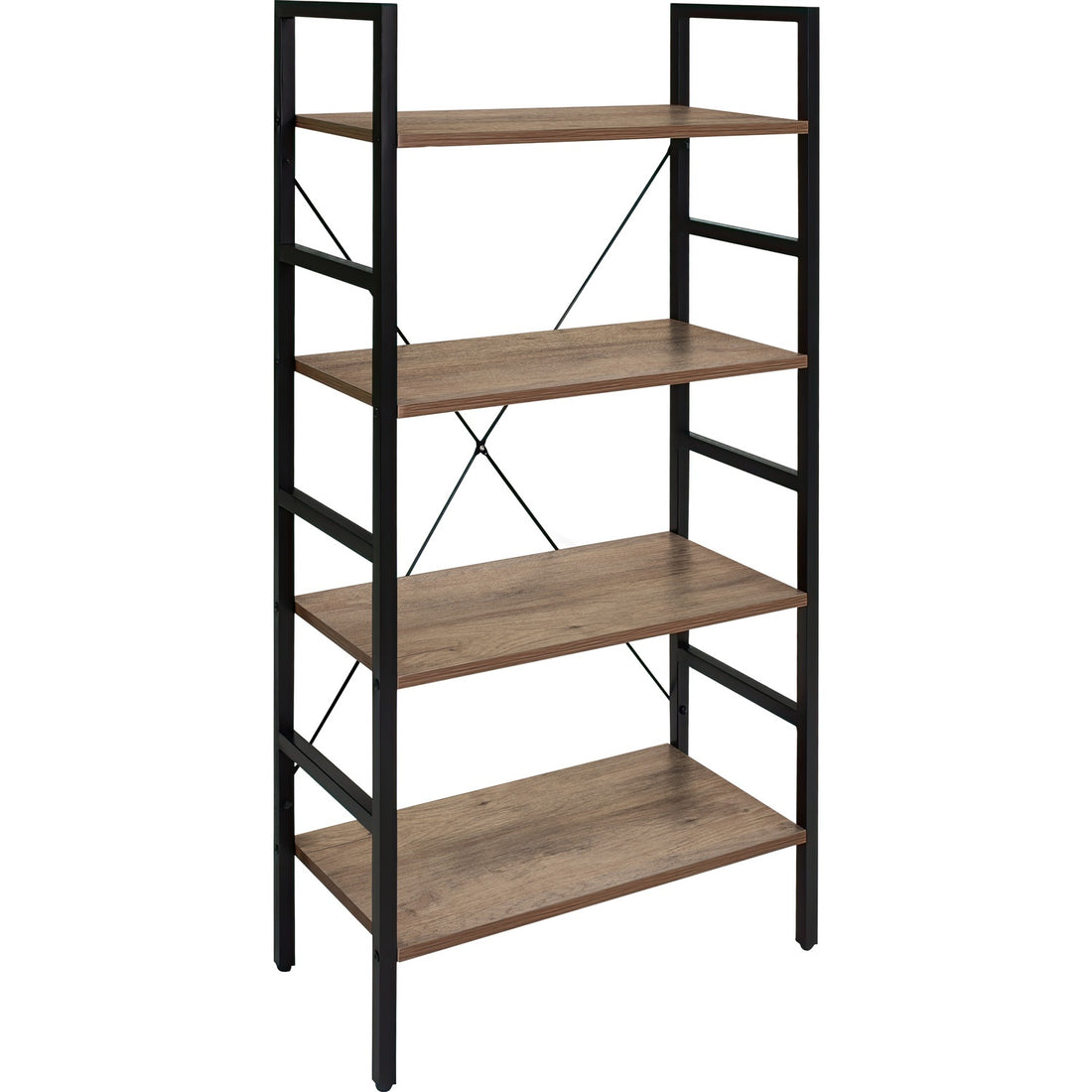 Librero Estante Tipo Industrial Minimalista 60 X 28 X 116 Cm