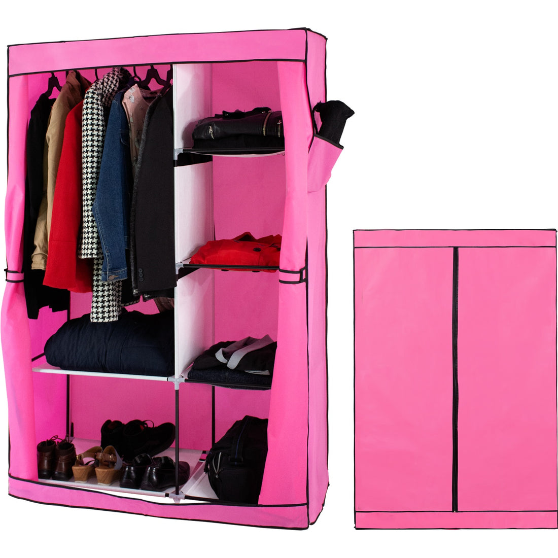 Closet Organizador Zapatera Ropero Armable Funda Tenis Hogar