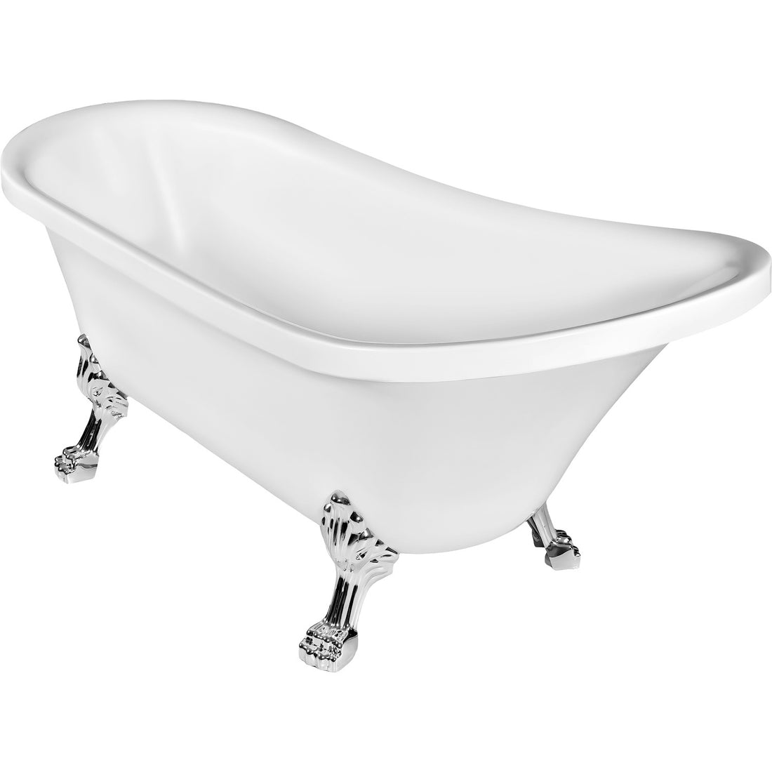 Tina de Baño Vintage 179L Fibra Vidrio 169x73x73 Cm | Houzer