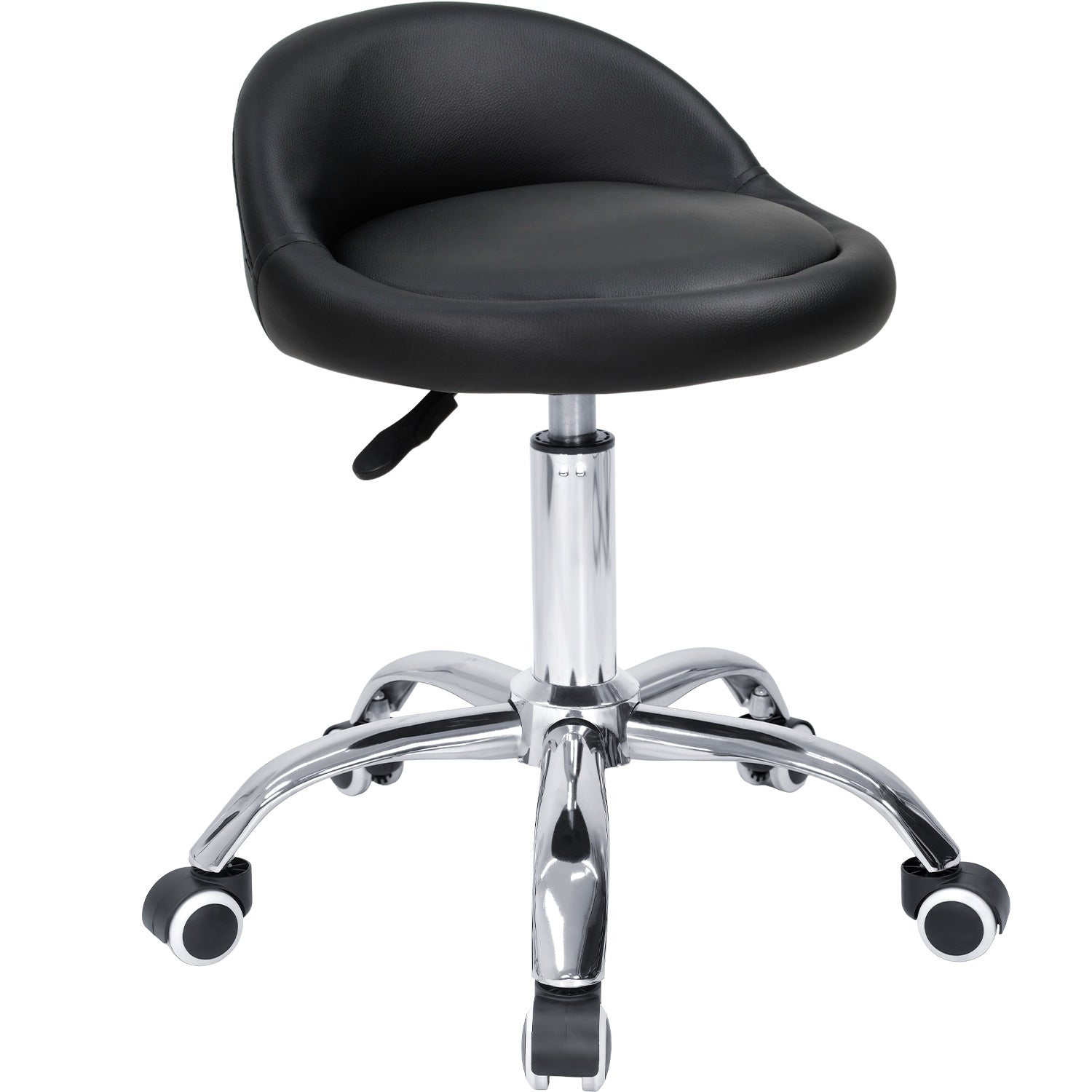 Banco Tabuerete Neumatico Ajustable Oficina Belleza 5 Ruedas
