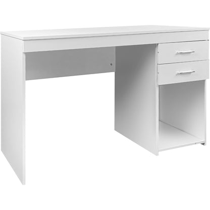 Escritorio Ejecutivo Blanco Moderno Cajonera Doble Oficina