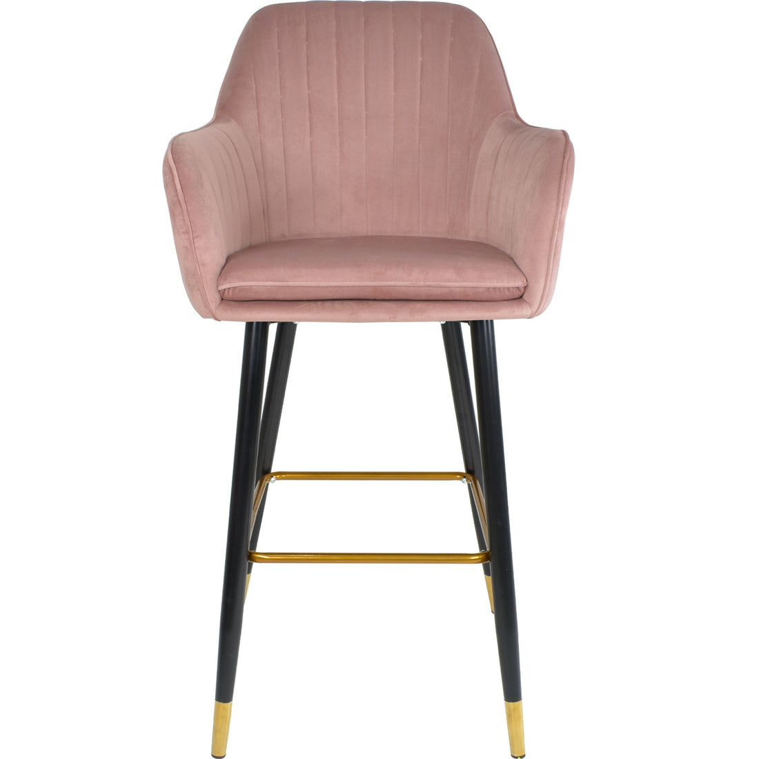 Silla Eames Alta Tapizada Sillon Banco Terciopelo