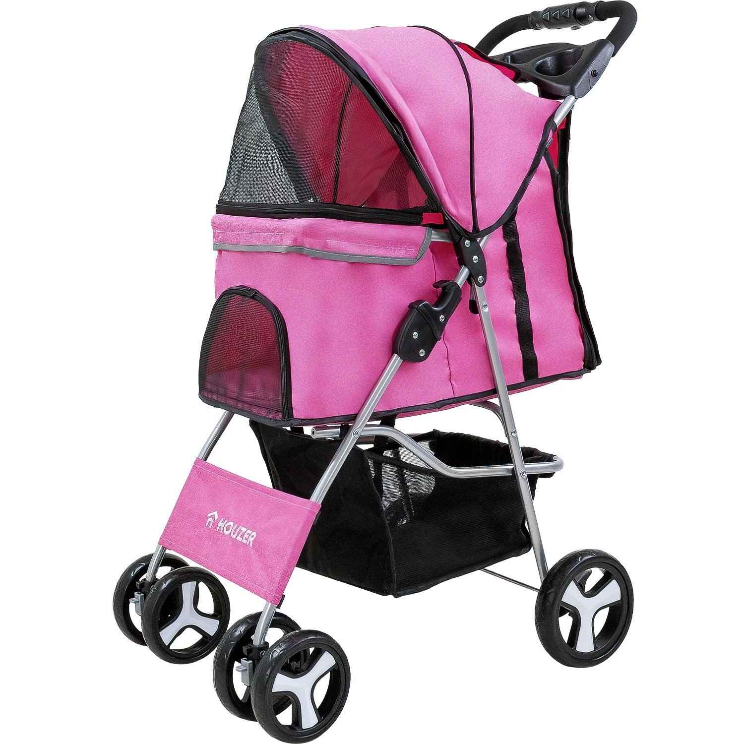 Carreola Plegable Resistente Mascotas Perros Gatos