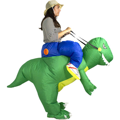 Disfraz Dinosaurio Traje Inflable Montable Jurasico