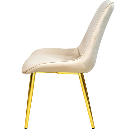 Silla Comedor Tapizadas Terciopelo Elegantes