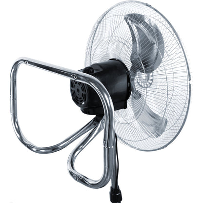 Ventilador 3 En 1 Negro Con 3 Aspas Color Plateado, 18 De Diámetro