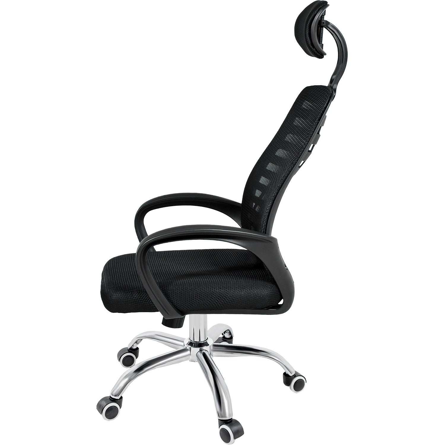 Silla De Oficina Alta Ejecutiva Escritorio Ajustable Mesh Negro
