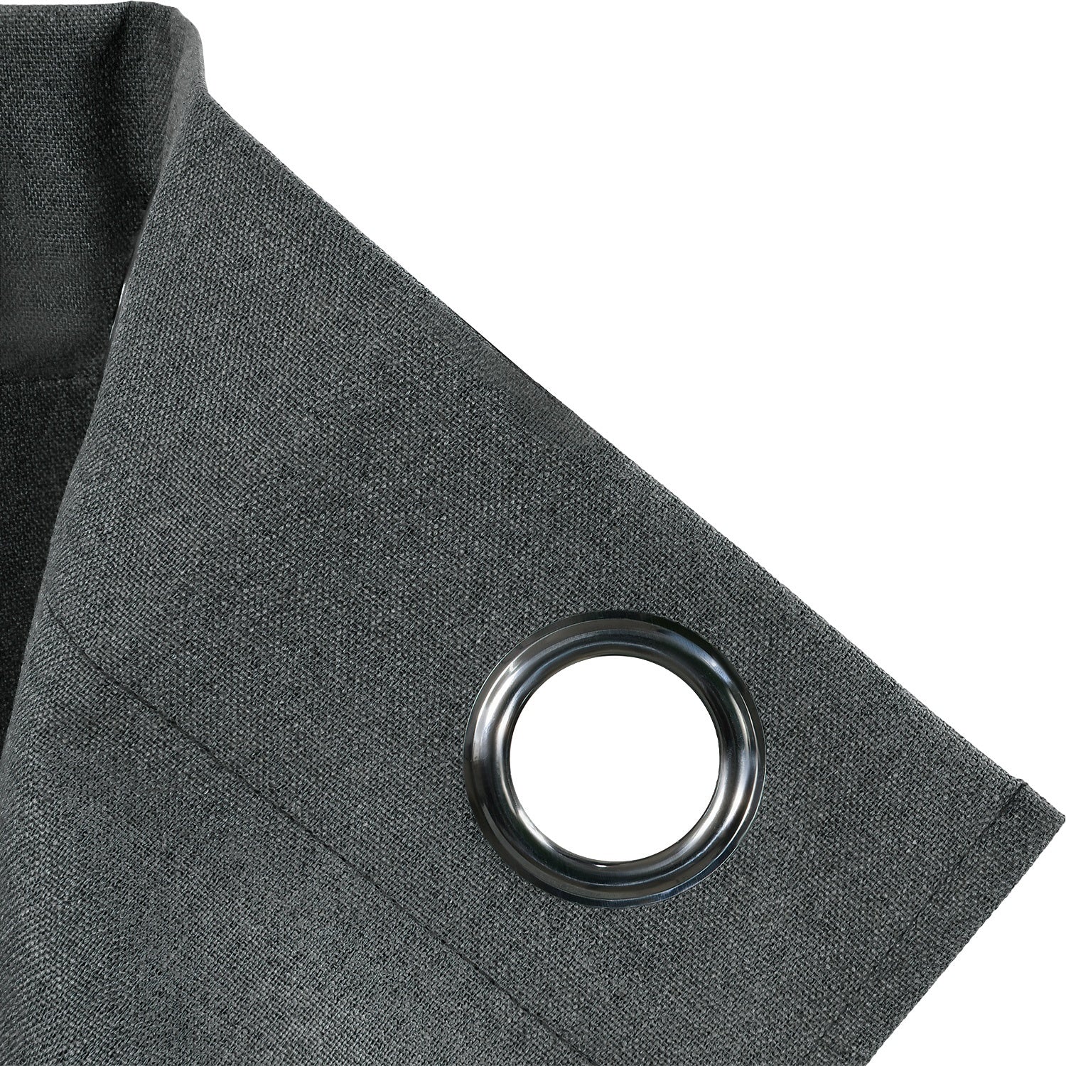 Cortinas Blackout Largas Tejida Hogar 275x216cm 2 Piezas