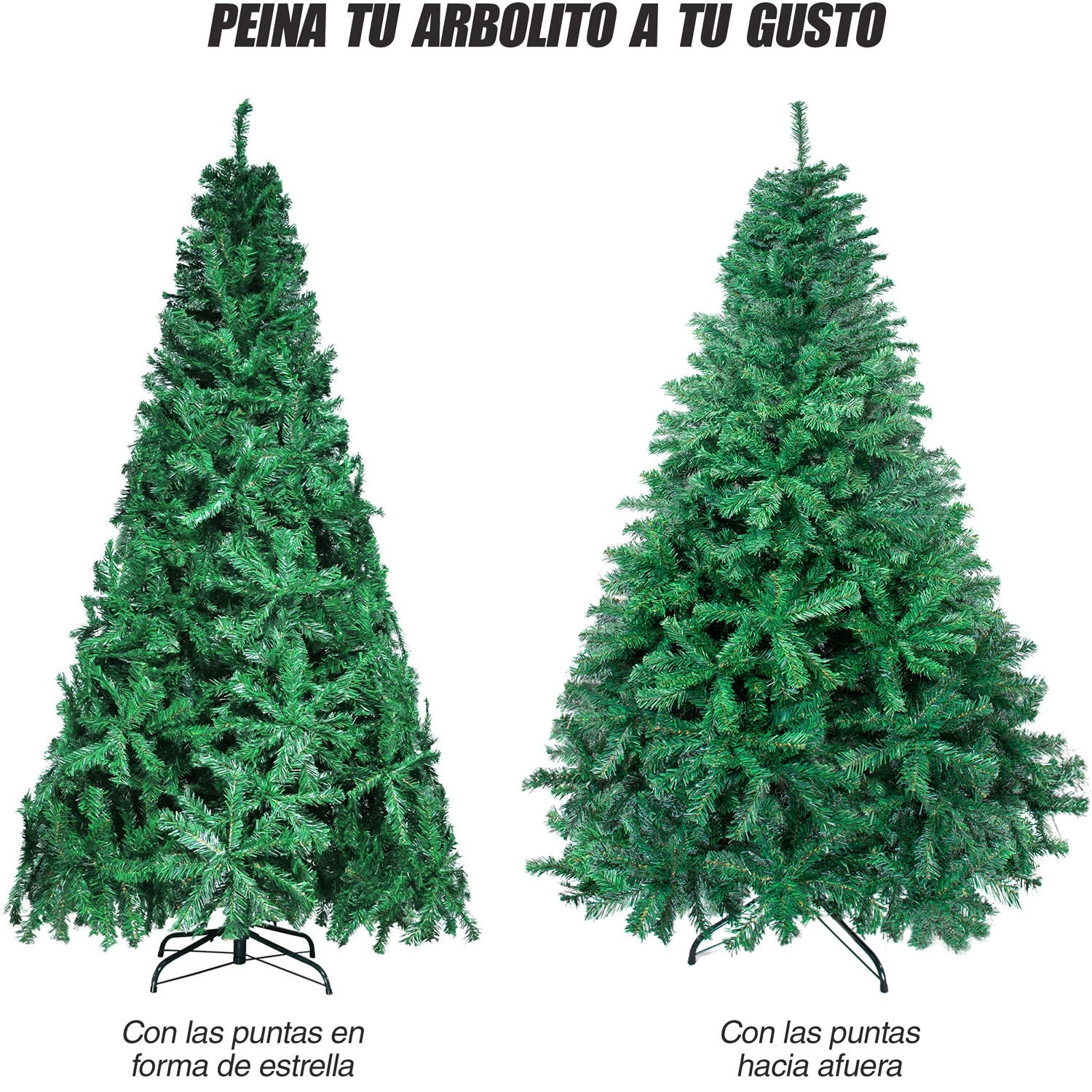 Arbol Pino Navidad 2.20m Artificial Verde Jardimex 974 Rama
