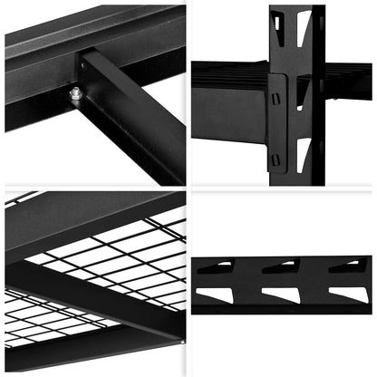 Rack Estante Anaquel Acero Industrial 2.1 Ton 4 Niveles