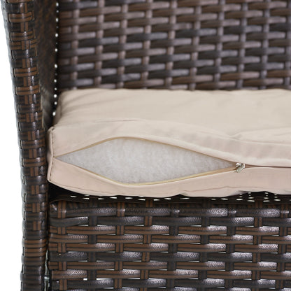 Sala Para Exterior Jardin Patio Terraza 4 Pzs + Cojines