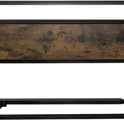 Base Cama Queen Country Tipo Madera Moderna Metal Acero
