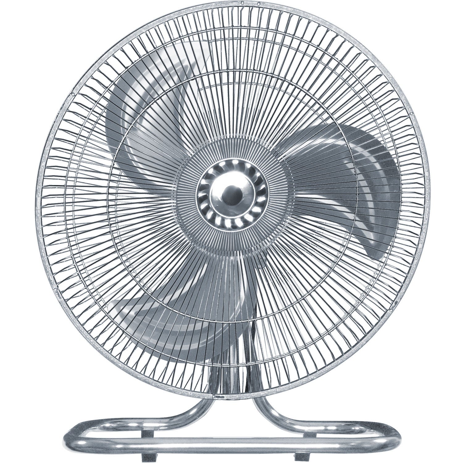 Ventilador 3 En 1 Negro Con 3 Aspas Color Plateado, 18 De Diámetro