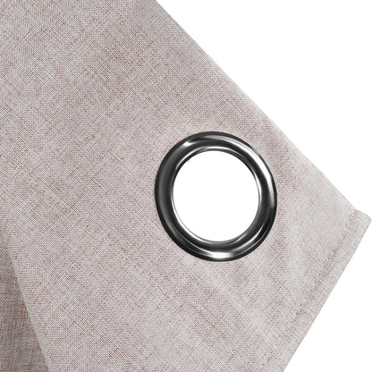 Cortina Blackout Alta Densidad 274 X 213 Cm 2 Piezas Rosa