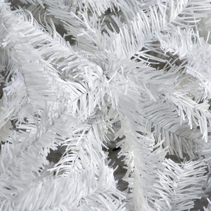 Arbol Navidad 1.90m Artificial Blanco Pino Frondoso Jardimex