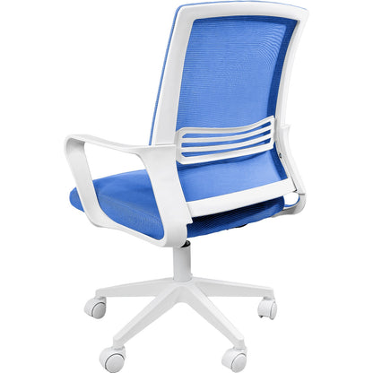Silla Oficina Ajustable Ergonomica Escritorio Giratoria Azul