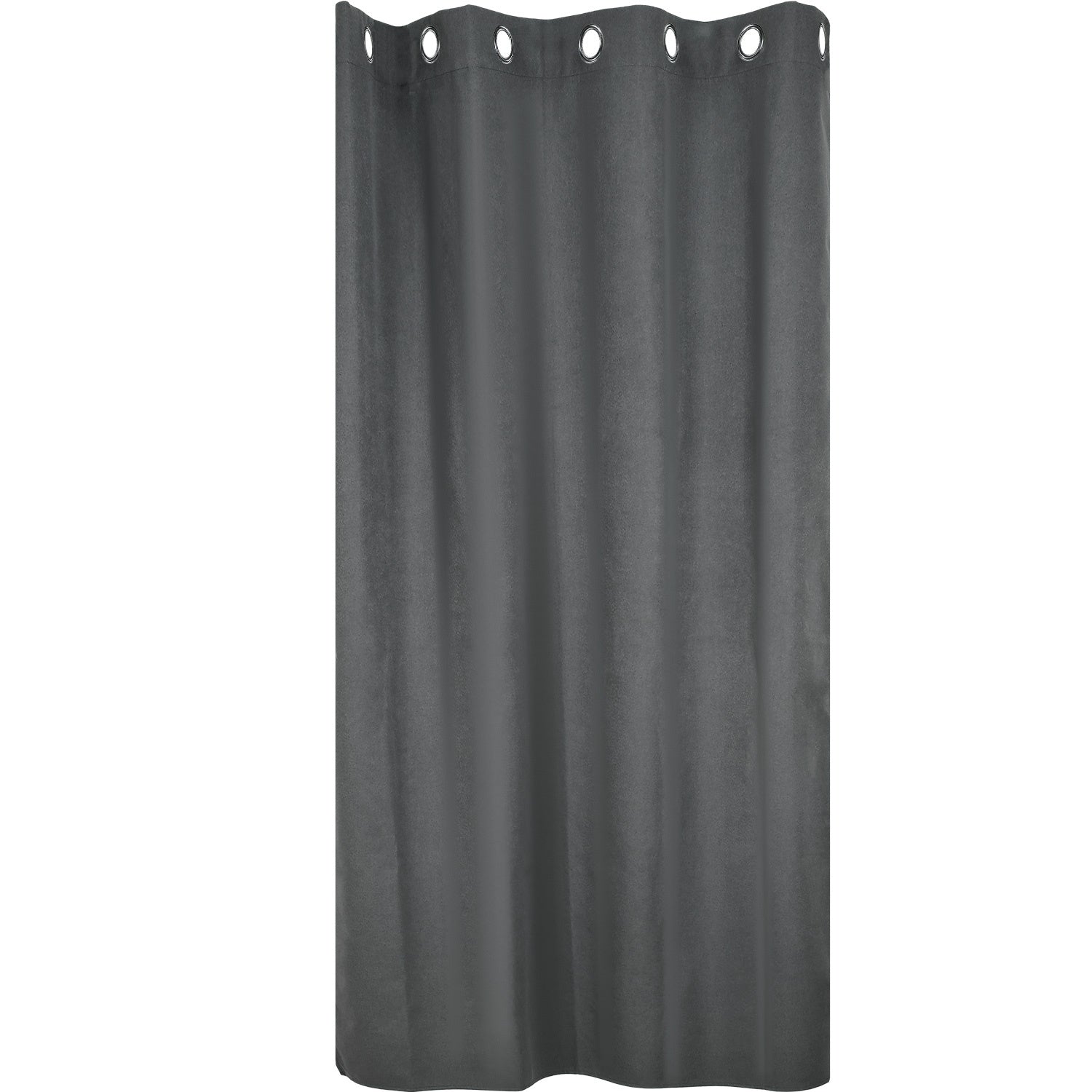 Cortinas Blackout Largas Tejida Hogar 275x216cm 2 Piezas