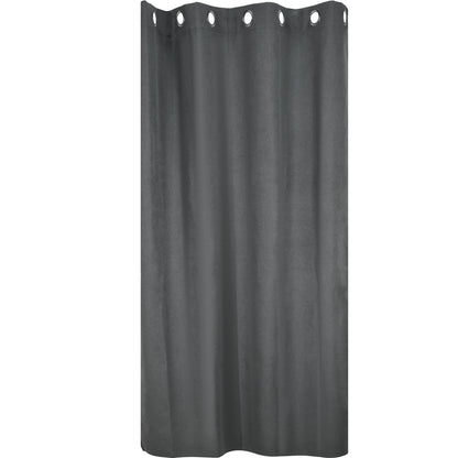 Cortinas Blackout Largas Tejida Hogar 275x216cm 2 Piezas