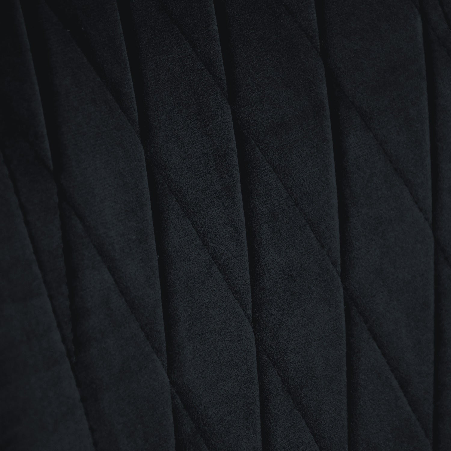 Silla Comedor Tapizadas Terciopelo Elegantes Negro
